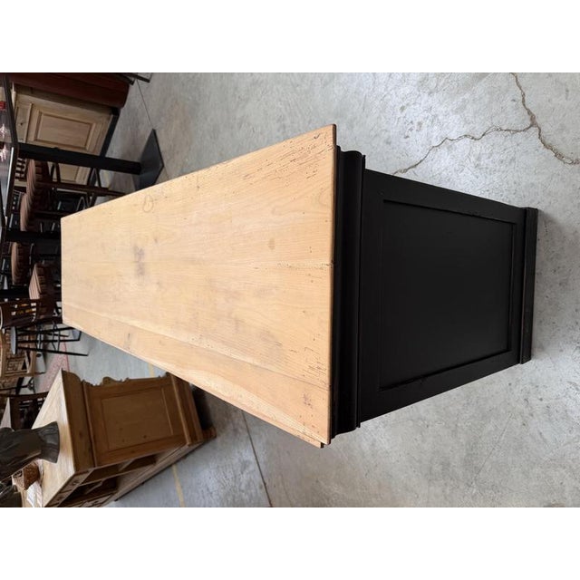 Wood Late 19th Century Cherry Wood Sideboard For Sale - Image 7 of 11