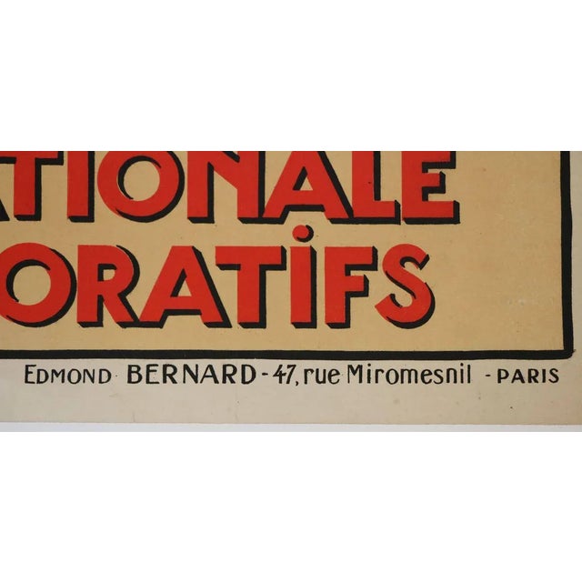 Exposition Internationale Des Arts Décoratifs Poster, France, 1925 For Sale - Image 4 of 8