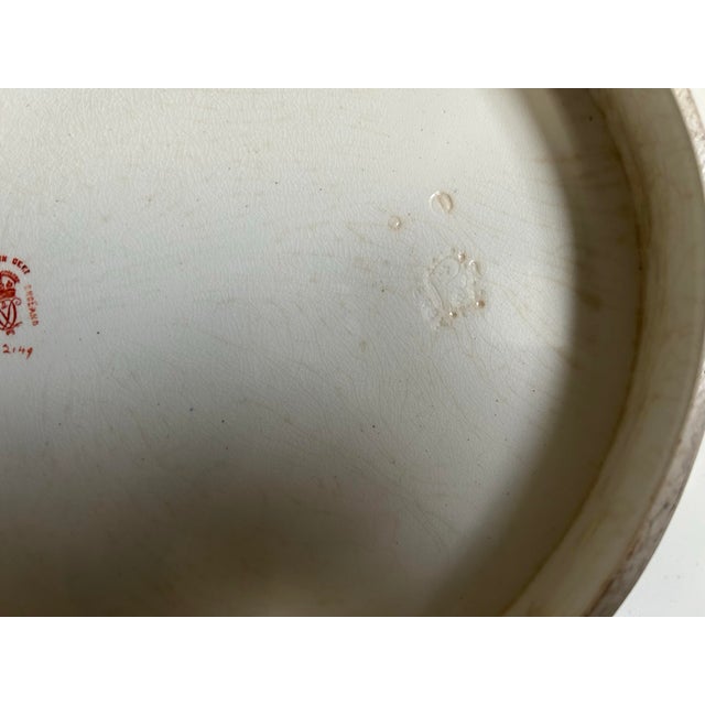 Antique Royal Crown Derby 2149 Meat Turkey Large Platter, England For Sale - Image 11 of 12