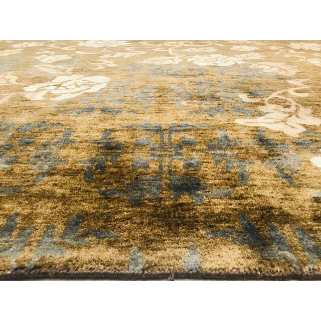 Beige Nepalese Rug, 1980s For Sale - Image 8 of 14