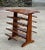 Vintage Farmhouse Turned Pine Spindle Magazine Record Holder Rack, c. Mid 20th Century - Pairs Nicely with Many Interior...