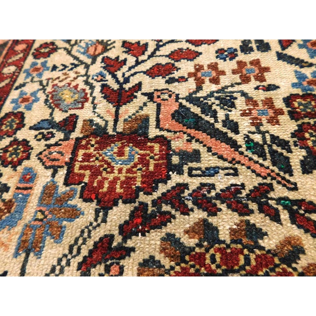 Antique Persian Rug. 3'4"x 4'9" For Sale In Los Angeles - Image 6 of 18