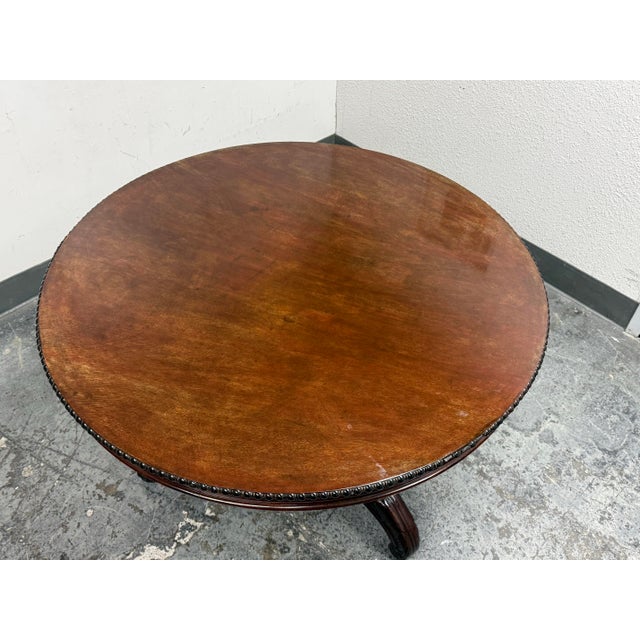 Late 19th Century Victorian Mahogany Loo Table, Antique For Sale - Image 5 of 12