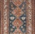Tribal Antique Persian Hamadan Rug With Central Sub-Geometric Medallion in Blue-Gray For Sale - Image 3 of 11