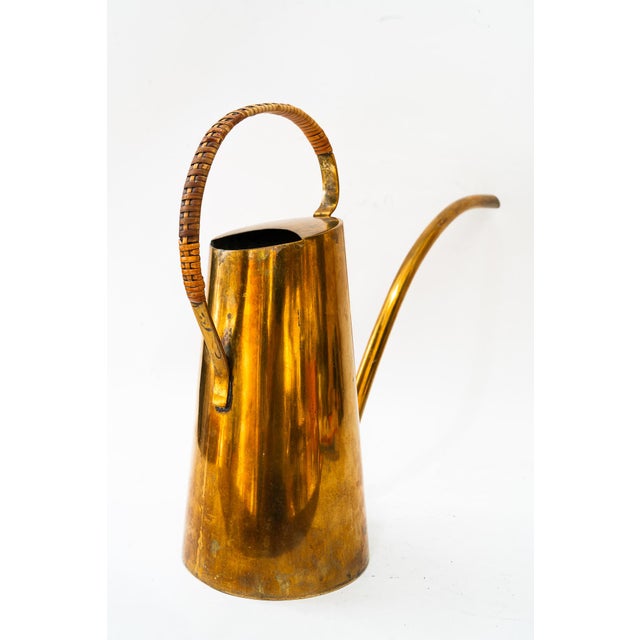 Mid-Century Modern Brass Watering Can, 1950s For Sale - Image 3 of 13