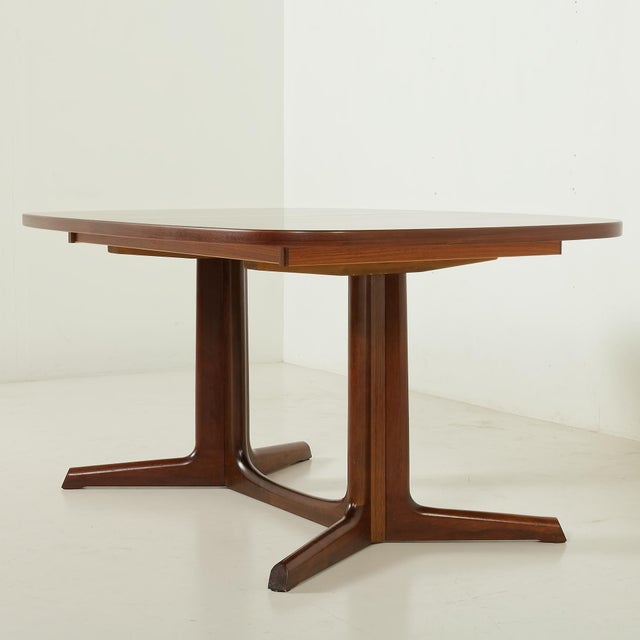 Rosewood Table with Extensions by Niels Otto Møller for Gudme Møbelfabrik, Denmark, 1970s For Sale - Image 6 of 14