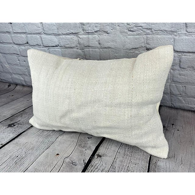 Vintage Pillow Case Turkish Hemp Pillow Decorative Hemp Pillow Dry cleaning only. PILLOW INSERT IS NOT INCLUDED