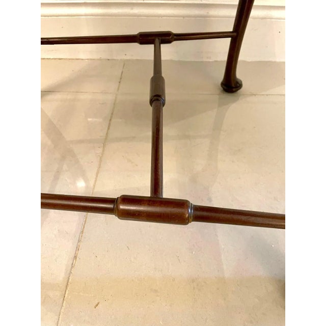 Edwardian Mahogany Decorated Desk Chair For Sale - Image 17 of 18