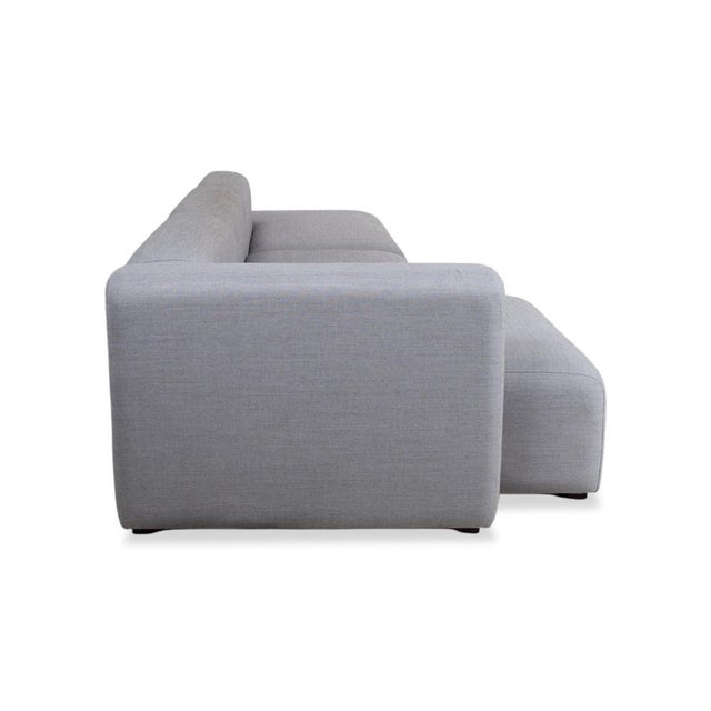 Mags Fabric Corner Sofa in Grey from HAY For Sale - Image 12 of 13