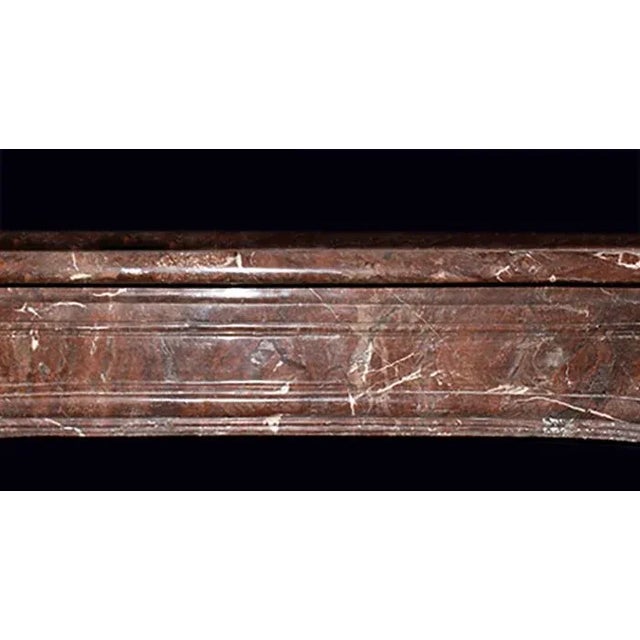 Mantel Antique Marble - French Provincial Style For Sale - Image 4 of 6