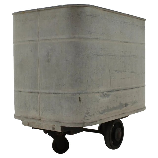 Vintage Industrial Cart by Kovo Bzenec, Czechoslovakia, 1950s For Sale
