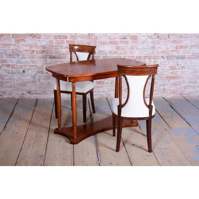 Art Deco Table in Palisander and Bronze, France, 1920s For Sale - Image 9 of 15