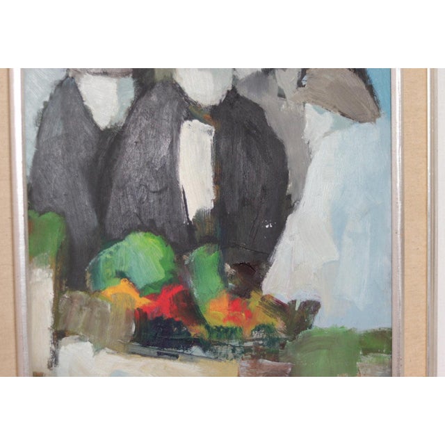 Stig Wernheden, Abstract, 1960s, Oil on Panel, Framed For Sale - Image 4 of 18