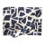 Jim Thompson Timbuktu Fabric in Midnight Blue, 40"/1 Meter For Sale