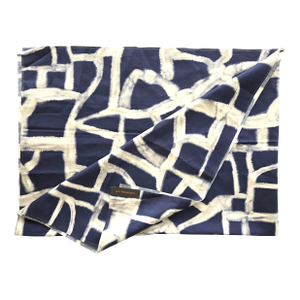 Jim Thompson Timbuktu Fabric in Midnight Blue, 40"/1 Meter