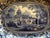 Large Antique Early 19th Century Georgian Staffordshire Pearlware Blue Platter For Sale In New York - Image 6 of 12