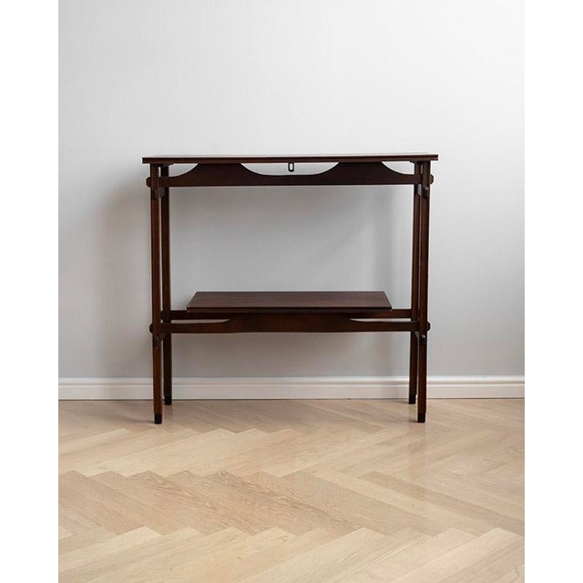 Wood Mid-Century Modern Scandinavian Console Table, 1960s For Sale - Image 7 of 7