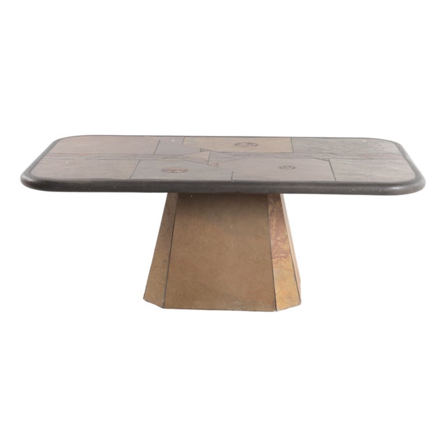 Vintage Danish Rectangular Coffee Table by Paul Kingma, 1980s For Sale