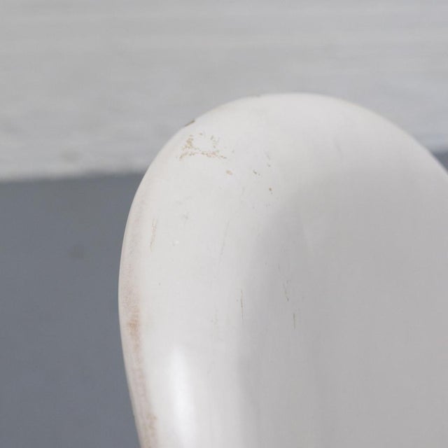 Cream Early Panton Chair by Verner Panton for Herman Miller, 1960s For Sale - Image 8 of 15