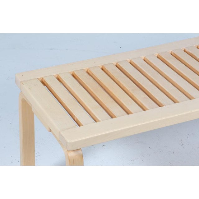 Vintage Chair in Birch by Alvar Aalto, 1980s For Sale - Image 3 of 6