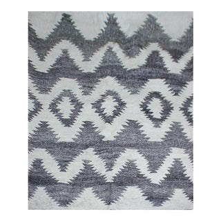 Hand Knotted Bamboo Rug by Aara Rugs Inc. - 10' x 14' For Sale