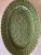 Bordallo Pinheiro Vintage Bordallo Pinheiro Green Basketweave Serving Dish For Sale - Image 4 of 7