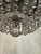 Italian Mid Century Italian Silver Basket Chandelier For Sale - Image 3 of 7