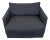 Crate and Barrel Lounge Modern Deep 49" Chair and a Half For Sale