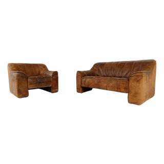Ds44 Sofa Set from de Sede, 1960s, Set of 2 For Sale
