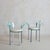 Metal Postmodern Acrylic Dining or Accent Chair with Leather Cushion, France 1980s For Sale - Image 7 of 12