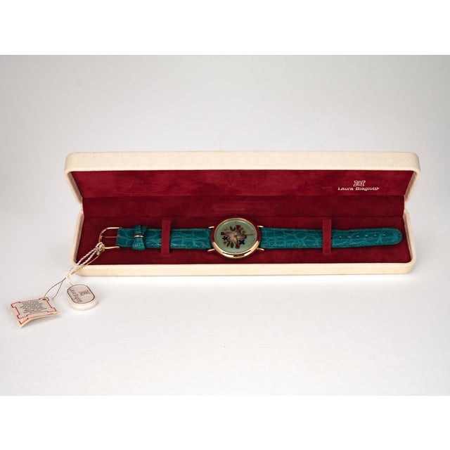 Laura Biagiotti Vintage Women's Wristwatch, 1990s, Botanica For Sale - Image 11 of 18