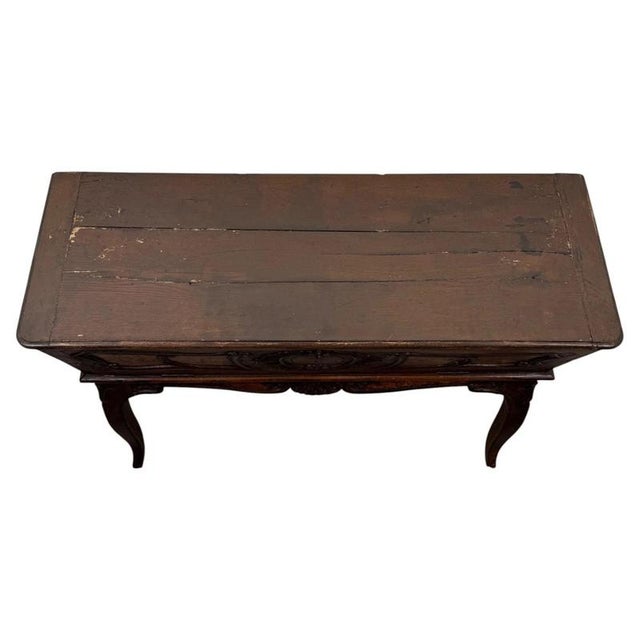 Antique 19th Century French Walnut Dough Bin Cupboard For Sale - Image 4 of 12