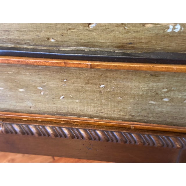 Vintage Italian Tooled Leather Stacked Book Side Table For Sale In San Francisco - Image 6 of 17