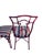 1970s 2 Vintage Chinese Chippendale Regency Side Chairs Dining Aluminum Faux Bamboo For Sale - Image 5 of 14
