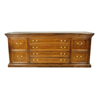 1960s Vintage Two Tone Mahogany Credenza For Sale