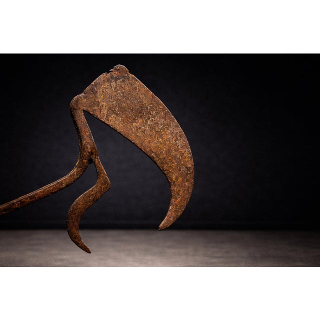 19th Century 19th Century African Throwing Knife Currency — Marghi / Mofu, Northeastern Nigeria & Cameroon For Sale - Image 5 of 13