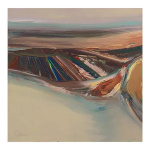 'Abstract Landscape' by Don Clausen, 1974, California College of Arts and Crafts, Oakland, Thiebaud