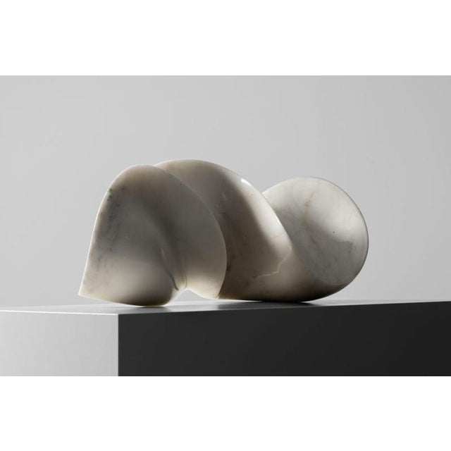 Frie, Abstract Carrara Marble Sculpture, 1970, Marble For Sale - Image 12 of 18