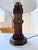 Brutalist Oak Table Lamp, 1950s For Sale - Image 12 of 18