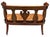 Early 19th Century Antique Early 19th C Mahogany & Tufted Leather Sofa Settee For Sale - Image 5 of 6
