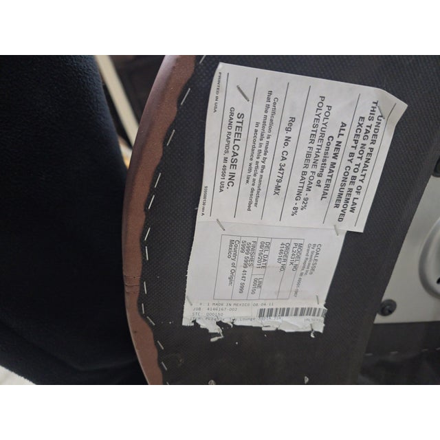 Mid-Century Modern Vintage Postmodern Swivel Chairs by Steelcase - 6 For Sale - Image 3 of 10