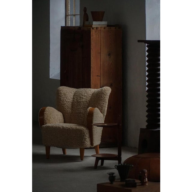 1950s Mid-Century Modern Danish Two-Tier Side Table from Edmund Jørgensen, 1950s For Sale - Image 5 of 10