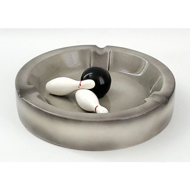 Arzbeg Porcelain Ashtray Catchall Trompe l'Oeil For Sale - Image 4 of 10