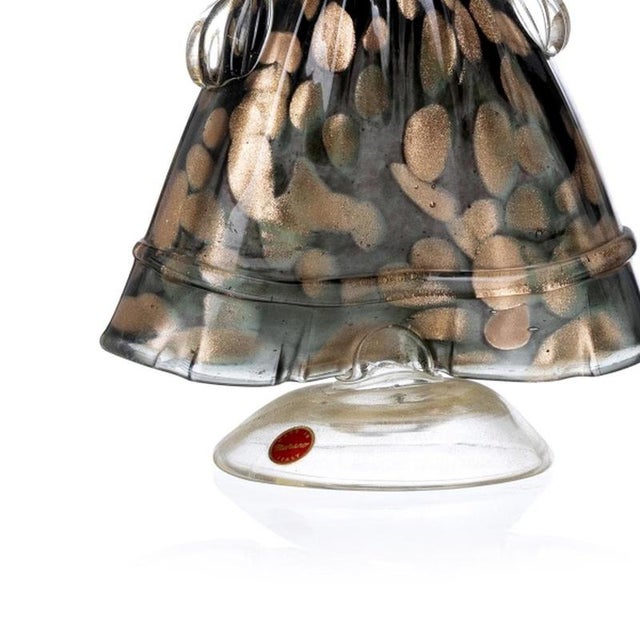 Venetian Glass Sculptures from Murano Goldoni, Set of 2 For Sale - Image 3 of 6