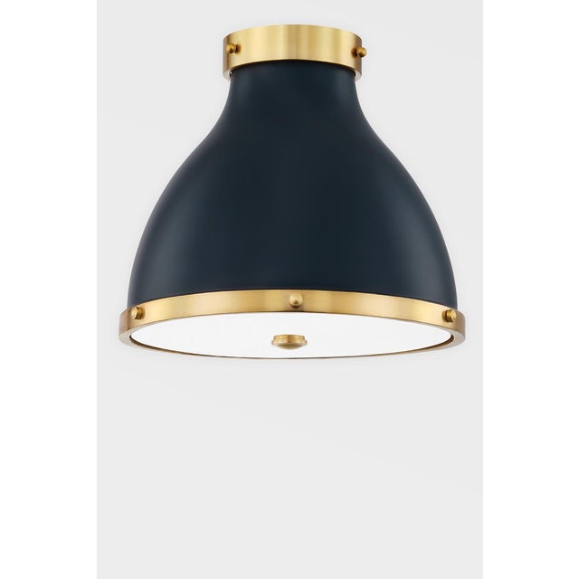 Designed by Mark D. Sikes for Hudson Valley Lighting The Classics, Elevated Industrial Collection Material: Steel 12.5 W x...