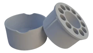 No. 5 Table Ashtrays by Anna Castelli Ferrieri for Castelli, 1979, Set of 5