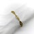 Metal Late 19th Century Victorian French 18k Gold Fancy Link Bracelet With Diamonds For Sale - Image 7 of 12