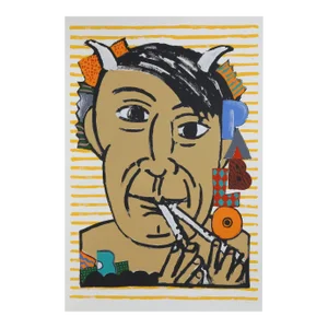 Pablo Picasso, Seymour Chwast Screen Print