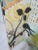 1960s Tropical Paradise Multi Color Birds and Leaves 3 Panel Room Divider Set of 2 For Sale - Image 11 of 12