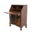 Late 20th Century Lammert's Furniture Solid Mahogany Traditional Style 31" Serpentine Front Secretary Desk For Sale - Image 5 of 14